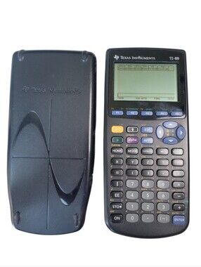 Texas Instruments TI-89 Advanced Graphing Calculator Tested Working